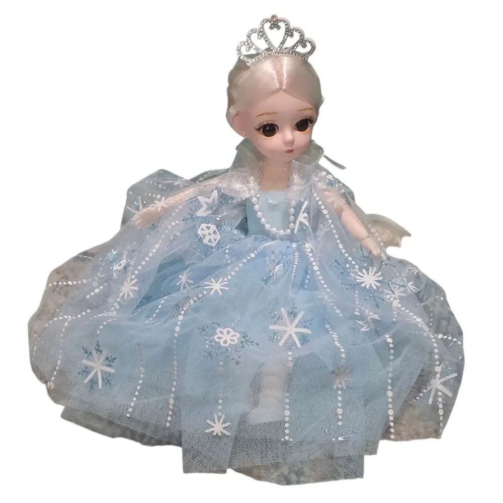 Elegant Disney Frozen Elsa Doll with Tiara